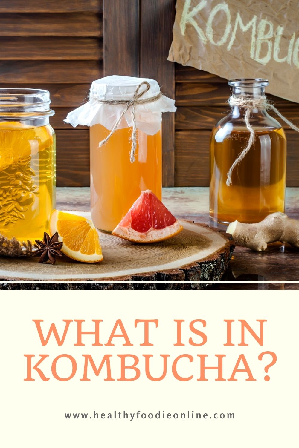 What is in kombucha?