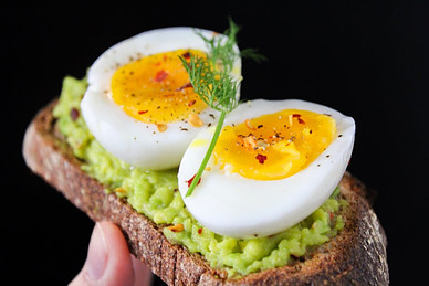 egg and avocado