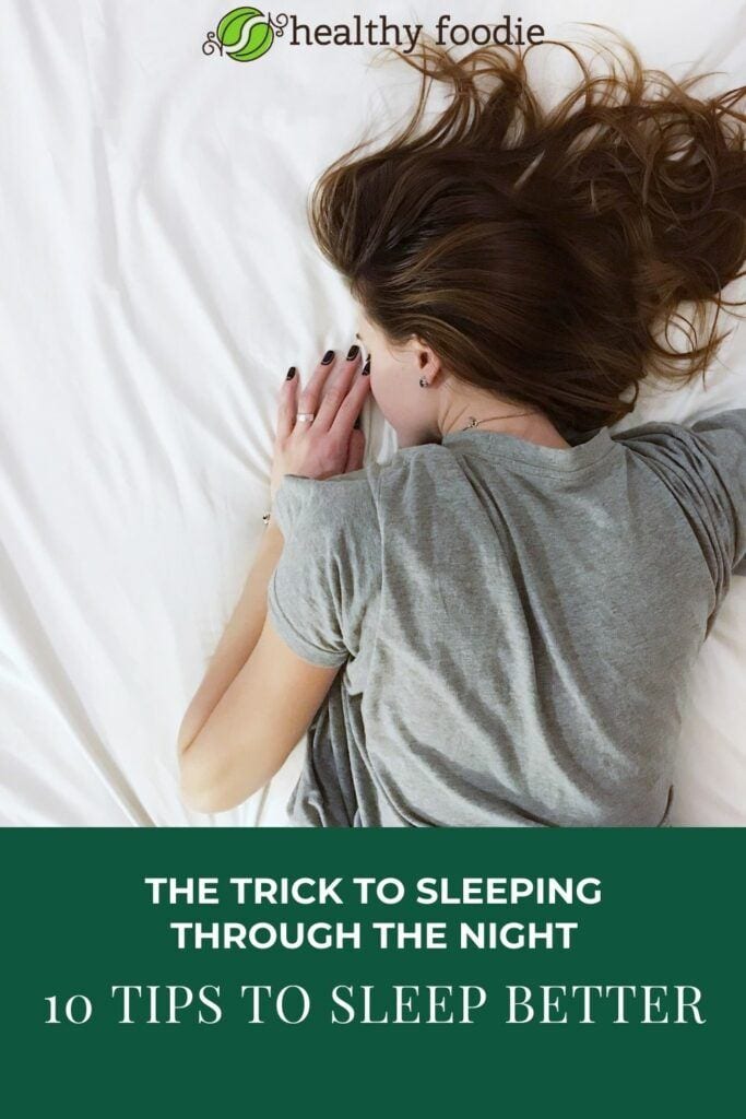 Trouble With Sleeping At Night | Healthy Foodie - Wellness