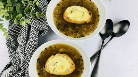 easy french onion soup for two