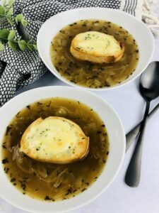 easy french onion soup for two