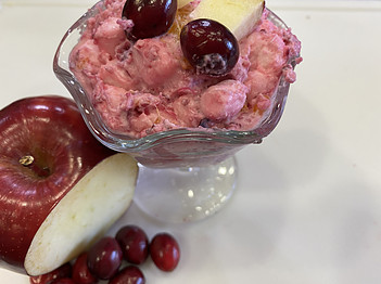 favorite-cranberry-ambrosia-salad-5 | Healthy Foodie - Wellness and Healthy Living favorite cranberry ambrosia salad