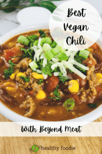 vegan chili recipe