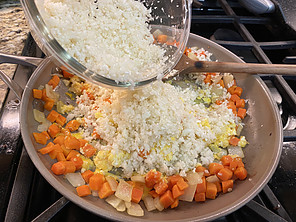 Low Carb Cauliflower Fried Rice