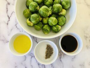 crispy oven roasted brussel sprouts