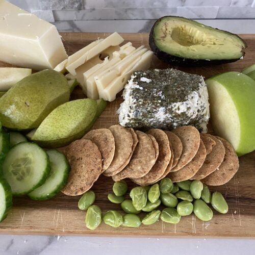 Healthy St. Patrick's Day Charcuterie Board