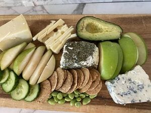 Healthy St. Patricks Day Charcuterie Board