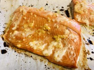 simple baked salmon