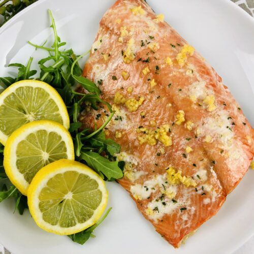 simple baked salmon