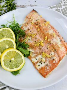 simple baked salmon