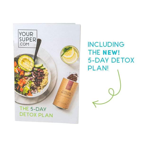 your super detox bundle 5 day plan booklet