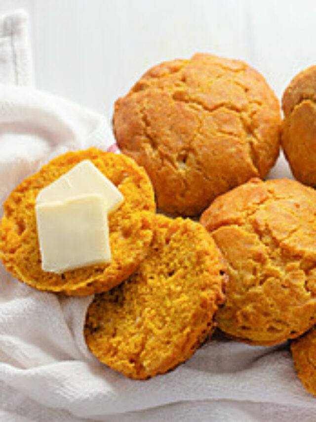 Healthy Pumpkin Spice Biscuits