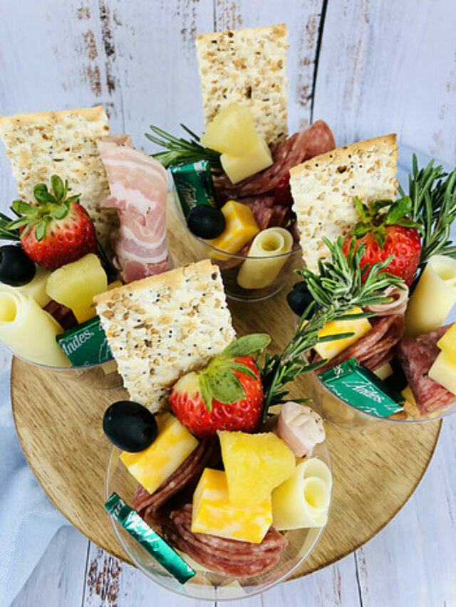 Healthy and Easy Charcuterie Cups