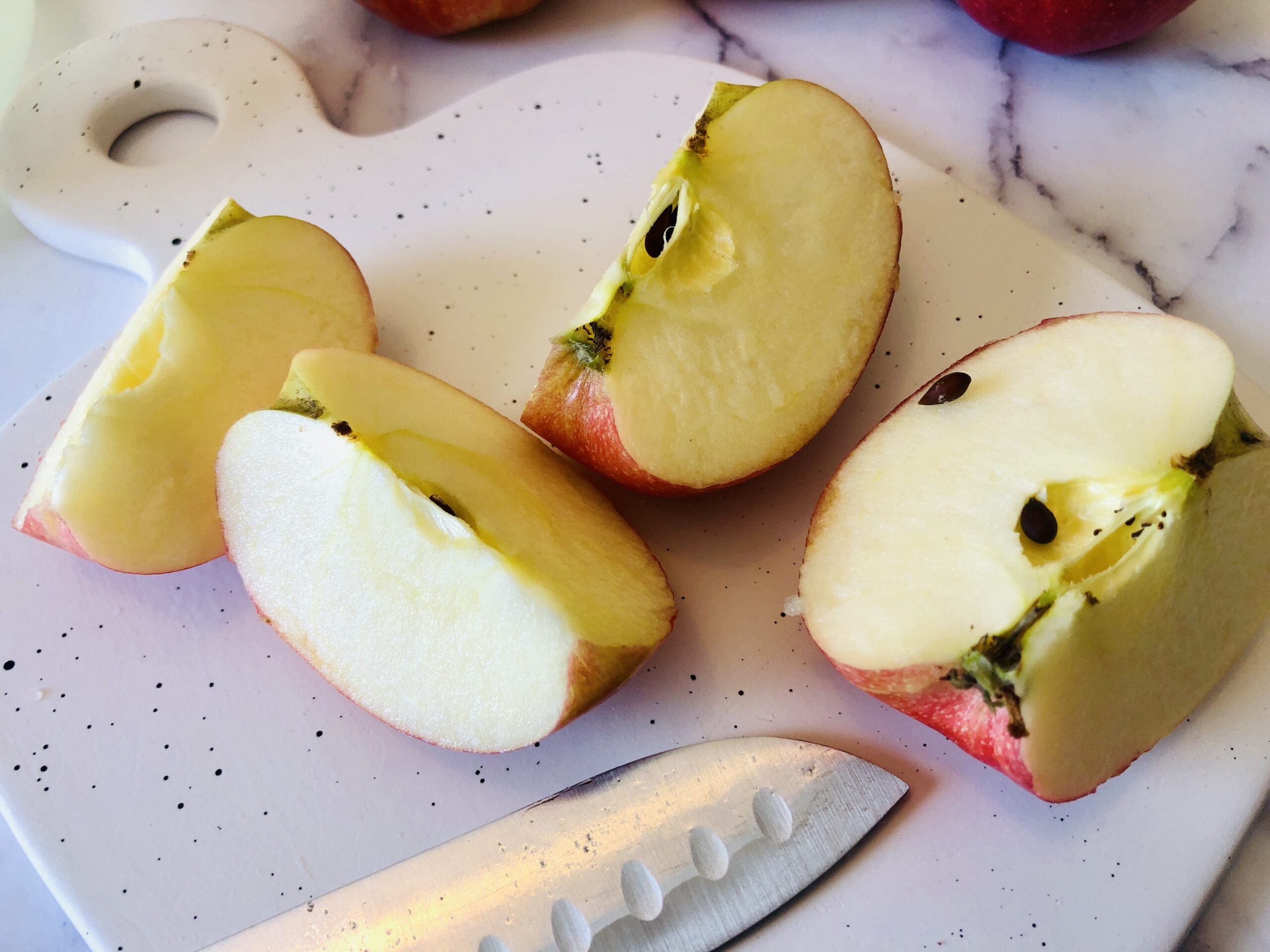 cut apples for how to freeze apples
