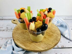 Healthy Vegan Charcuterie Board Cups