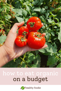 how to eat organic on a budget