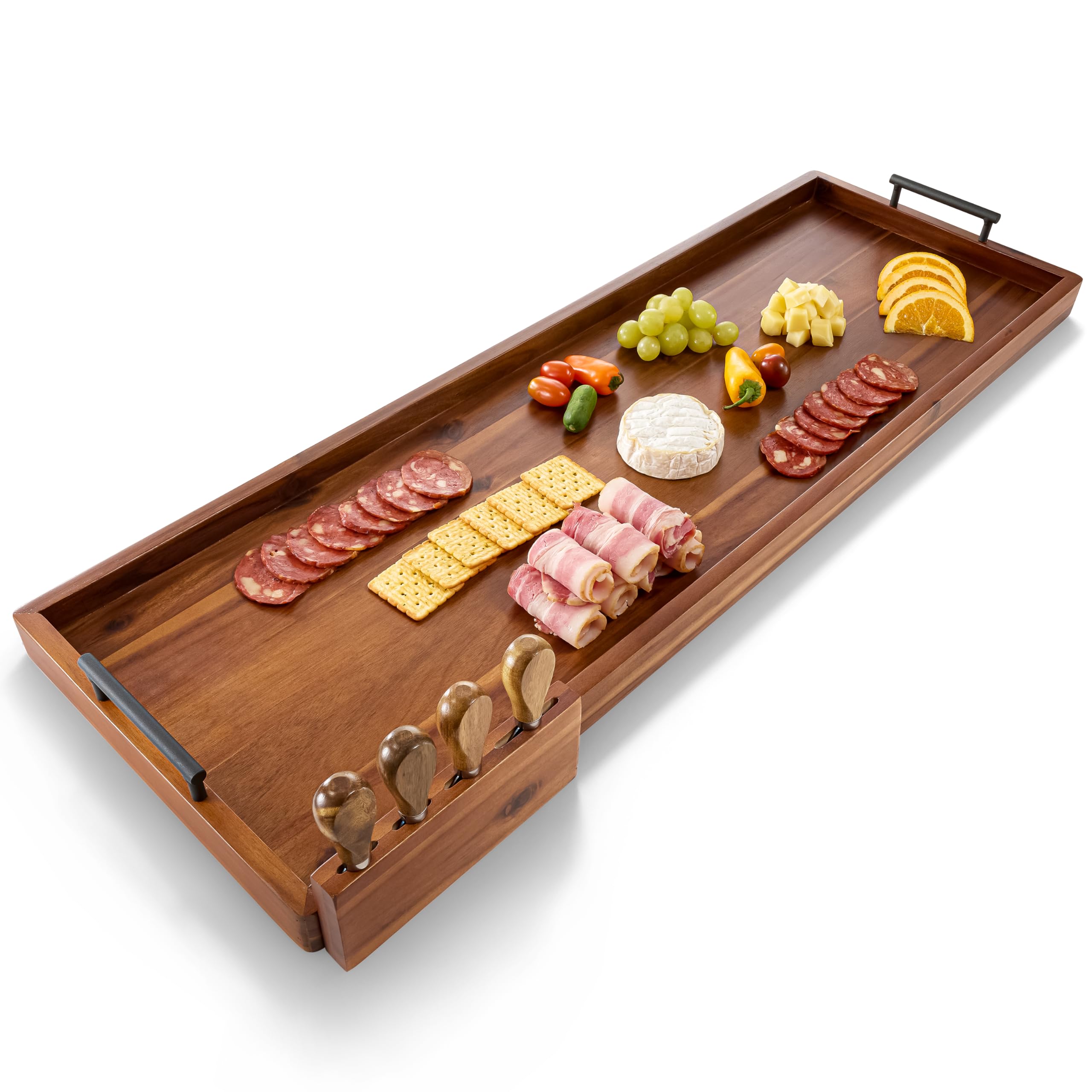 Best Charcuterie Board for Large Events: Tidita 36" Large Charcuterie Tray